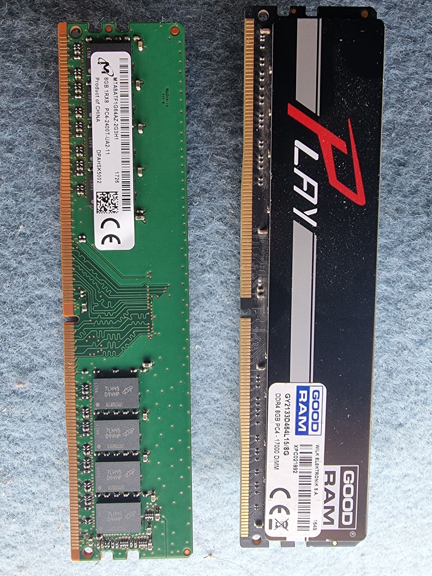 Pamięć RAM DDR4 dimm 2 x 8gb good ram
