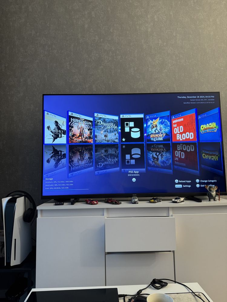 PS5 FW 4.03 + 2TB jailbreak