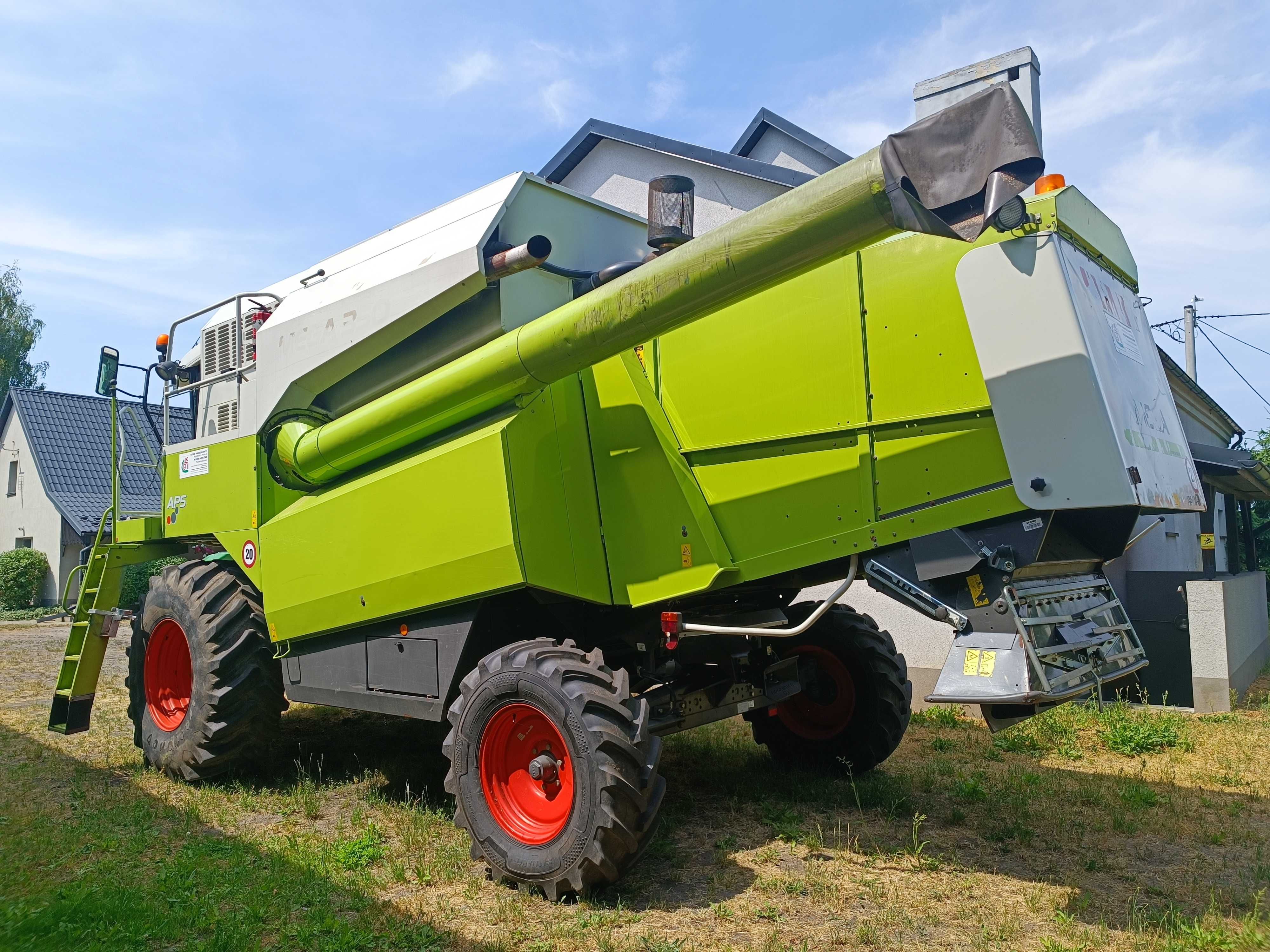 Kombajn zbożowy CLAAS MEGA 350 APS Heder 5.1m Stół do rzepaku -od ręki