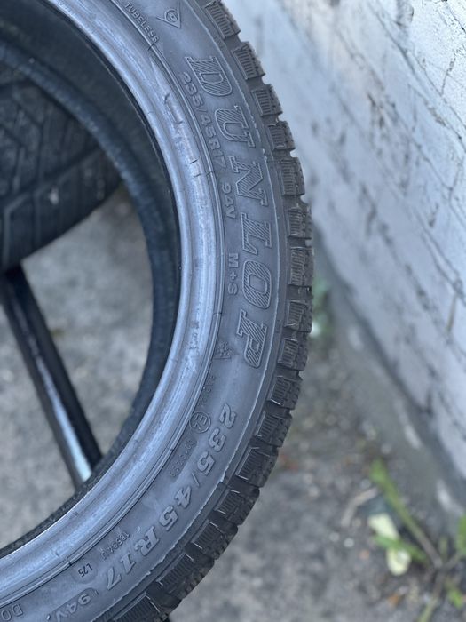 Топова шина‼️Dunlop WinterSport 94V 235/45 r17 6.5мм 2022рік