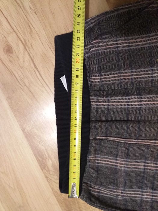 eleganckie spodnie w kratę rozm 110 Zara