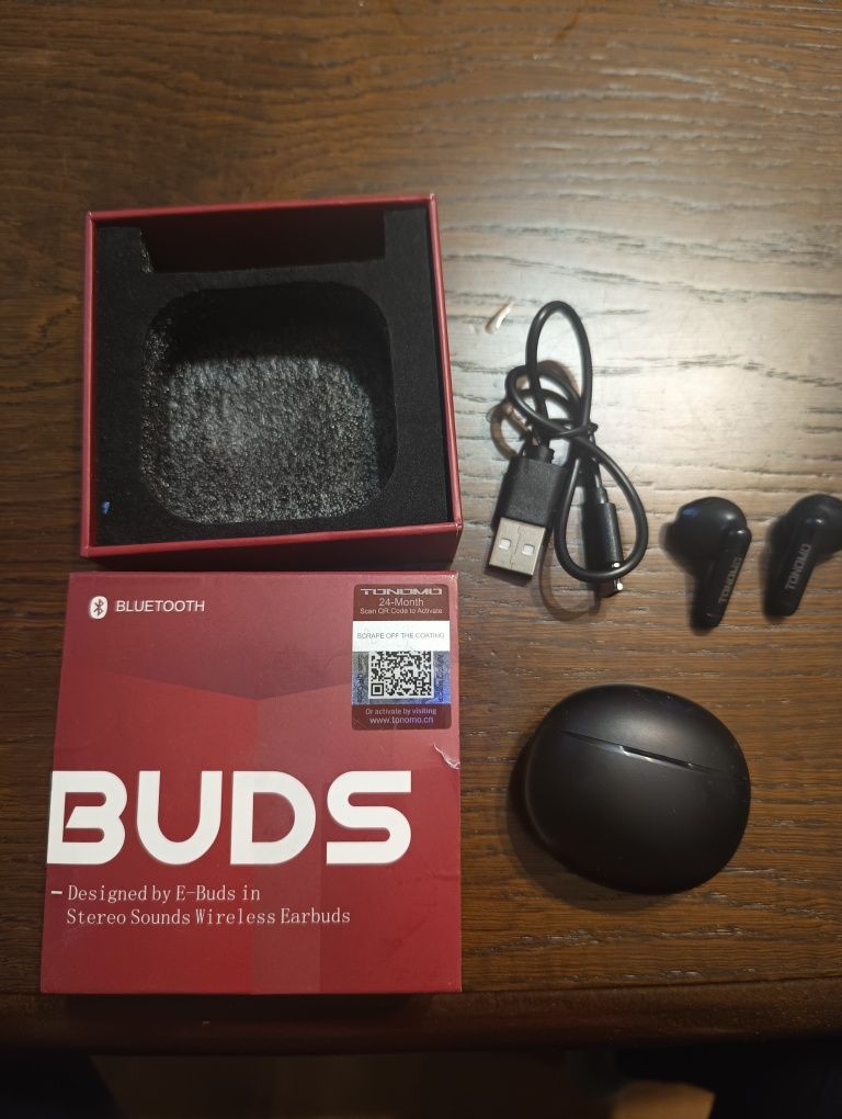 Słuchawki bezprzewodowe Tomono E-Buds Plus
