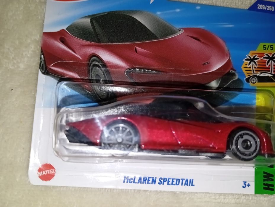 Hot whels mclaren speedtail