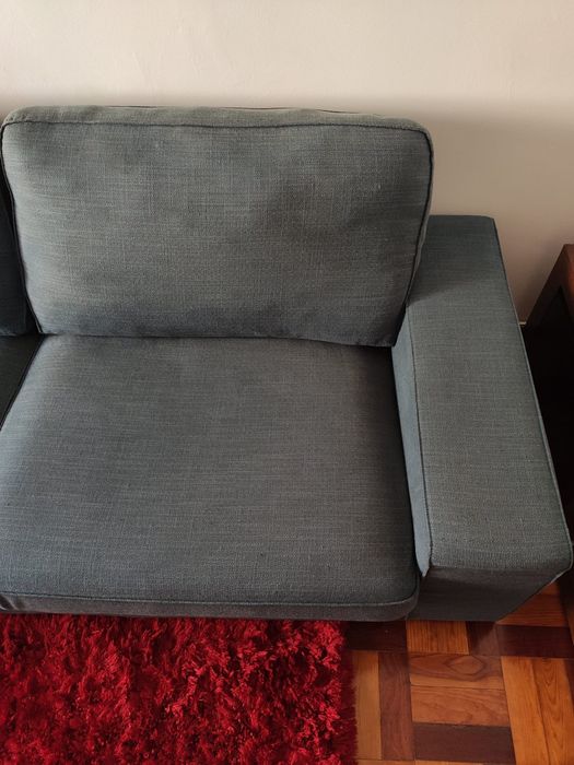 Sofá Kivik Cinzento escuro 3 lugares Oferta Transporte