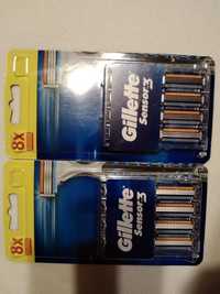 Gillette sensor 3 nożyki do maszynka do golenia ostrza wkłady wymienne