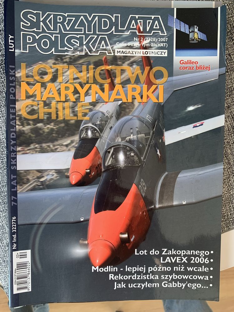 Skrzydlata Polska 2007rok 8 numerow