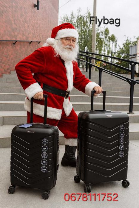 Комплект S,M,L Польща WINGS PNX01 валізи чемоданы ручна поклажа