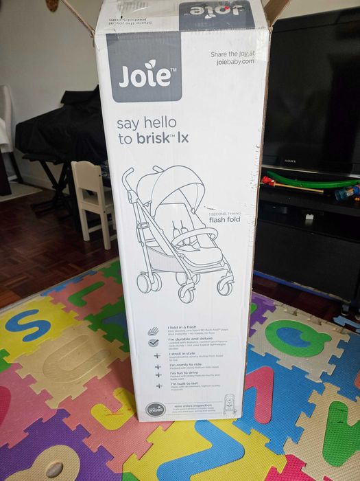 Carrinho de Bengala Joie Brisk Stroller como novo