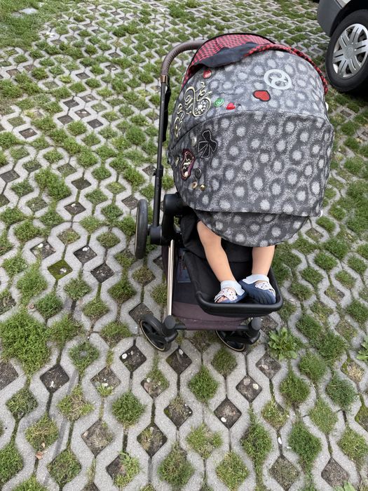 Cybex priam 2.0 3.0 rose gold rebellious spacerówka wózek spacerowy