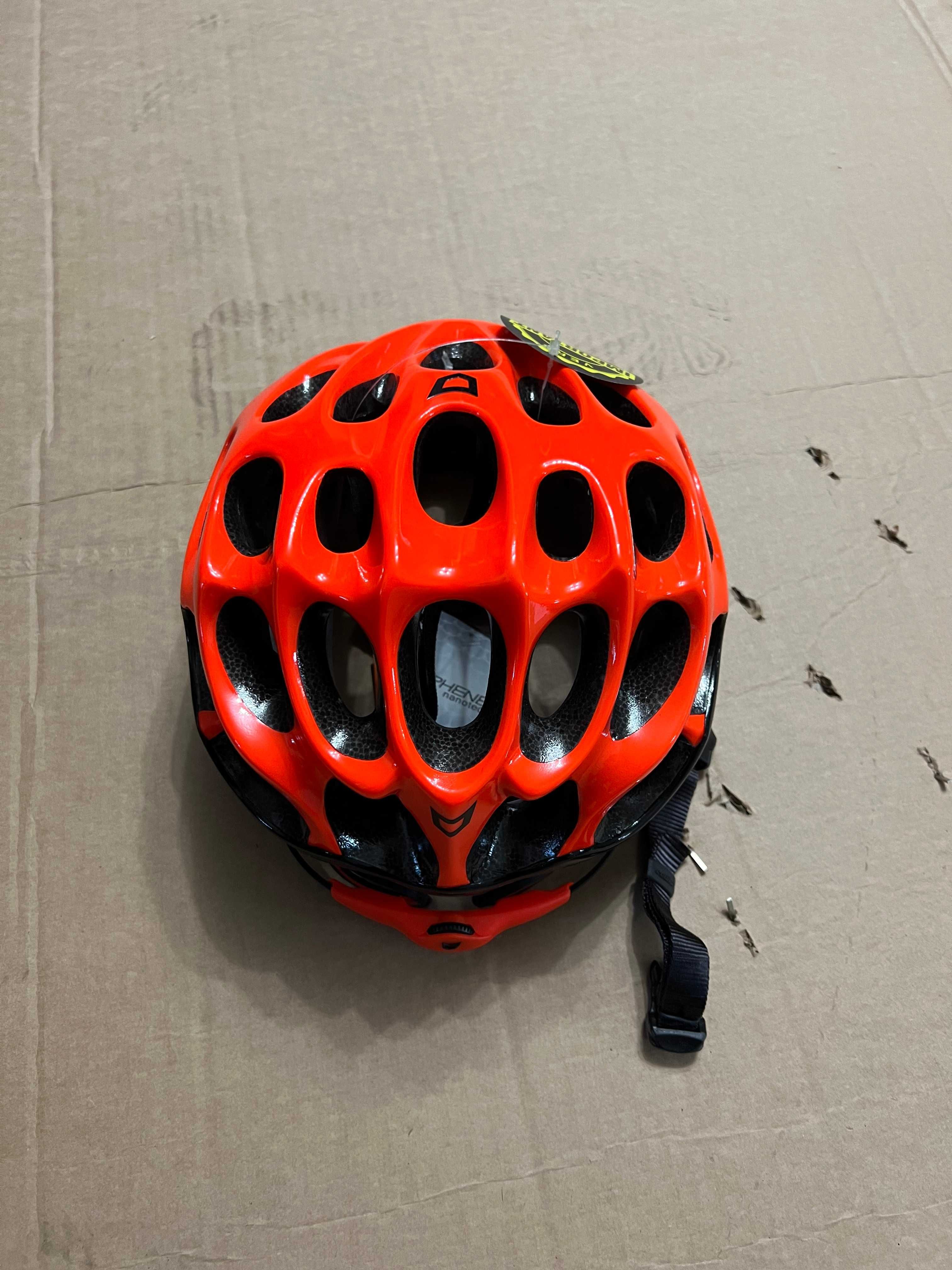 Kask Rowerowy CATLIKE MIXINO Rozmiar SM 52-54cm Szosowy BLACK - ORANGE
