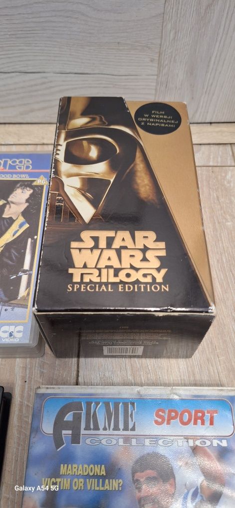 Kasety VHS Filmy, Star Wars i Bajki Dobry stan zestaw!