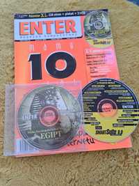 Magazyn komputerowy Enter 12/2000 z płytami