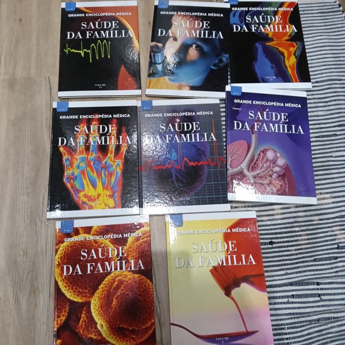 Vários livros saúde