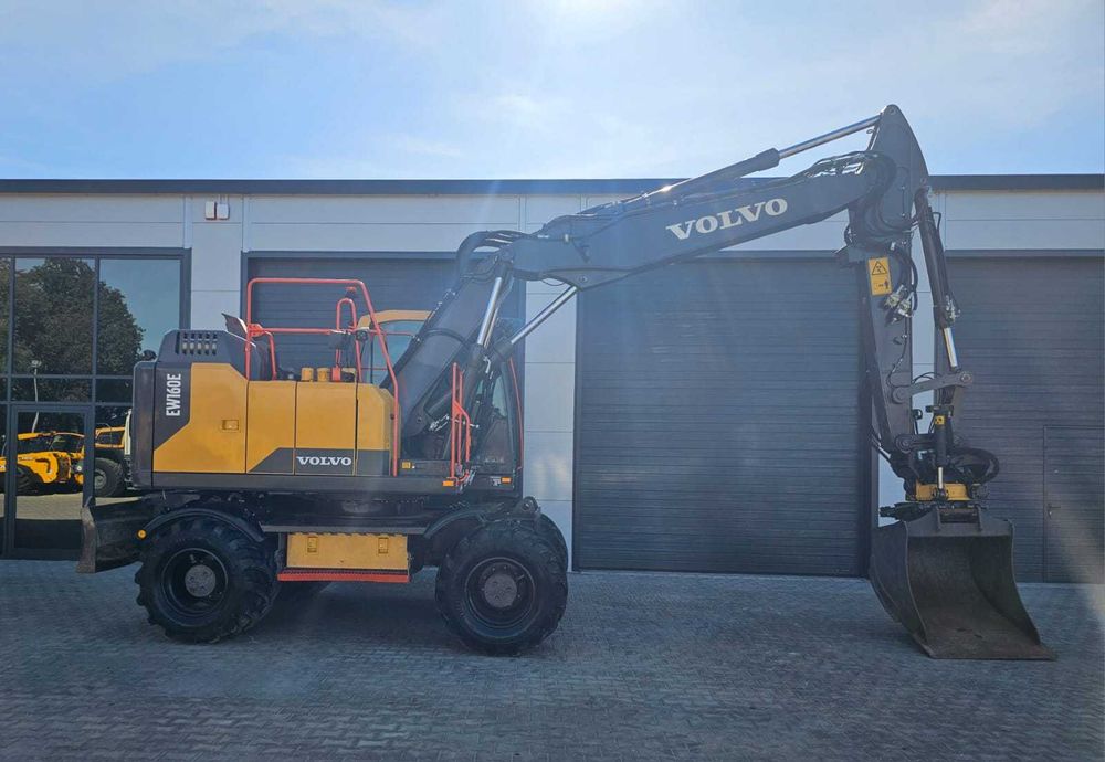 VOLVO EW160E 2017r ROTOTILT ENGCON Szczypce Joystik SVAB Oryginał GPS