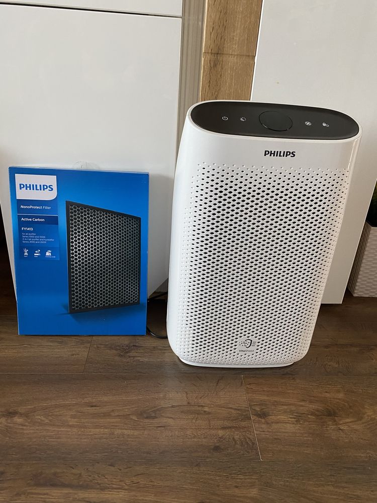 Oczyszczacz powietrza PHILIPS AC1215/50 plus nowy filtr nanoprotect