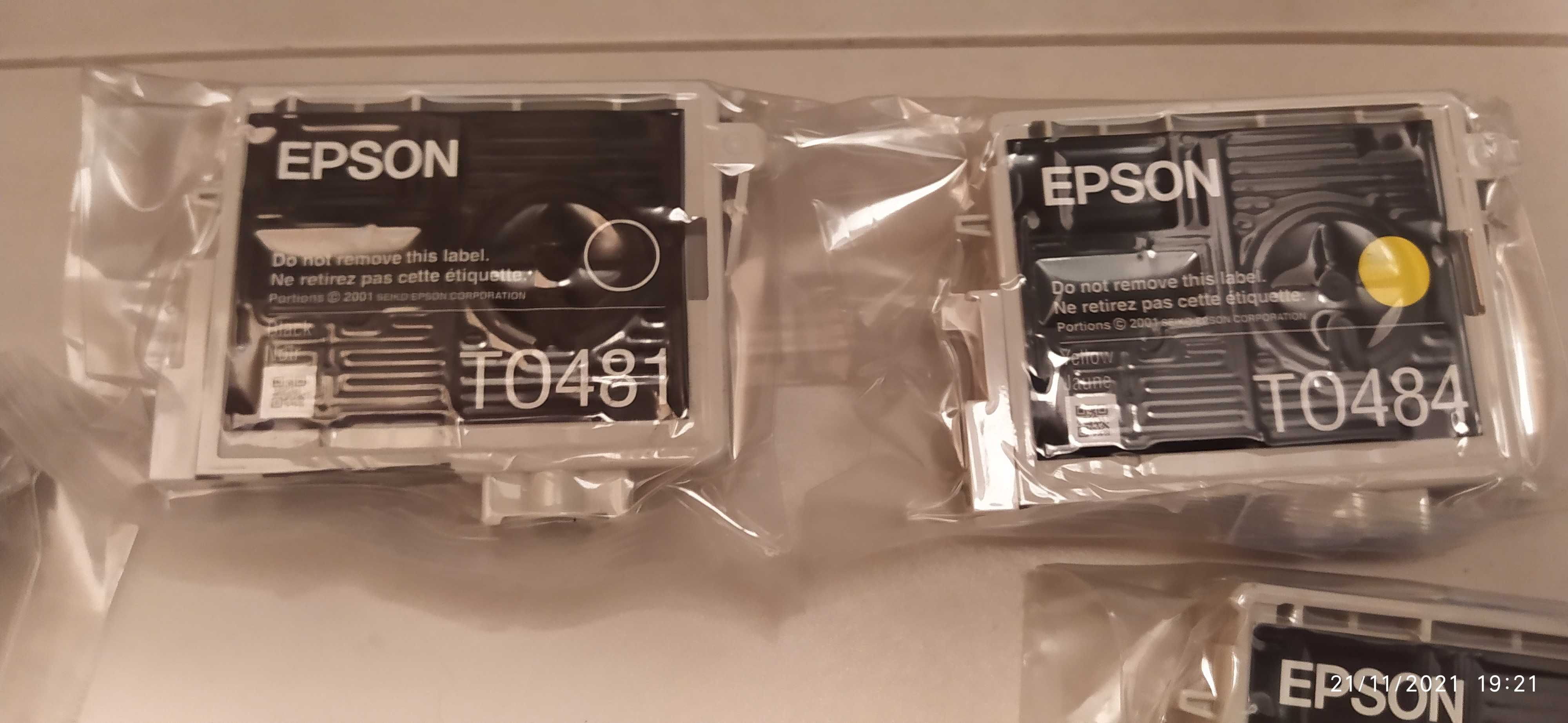 Tinteiros Epson, novos, originais e embalados, pela melhor oferta.