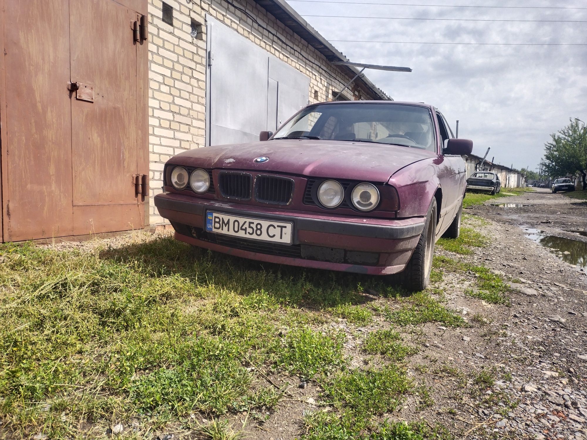 Разбираю БМВ е34 520