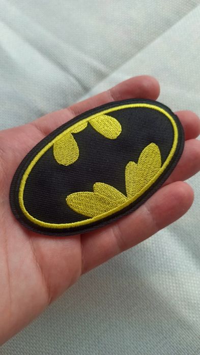 Batman термонашивка Бетмен патч клеится Бэтмен нашивка ЗСУ