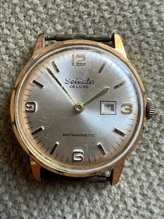 Zegarek SELEKTA złocony