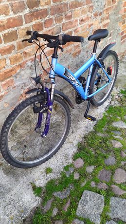 Rower TEXO niebieski / na kołach 26'