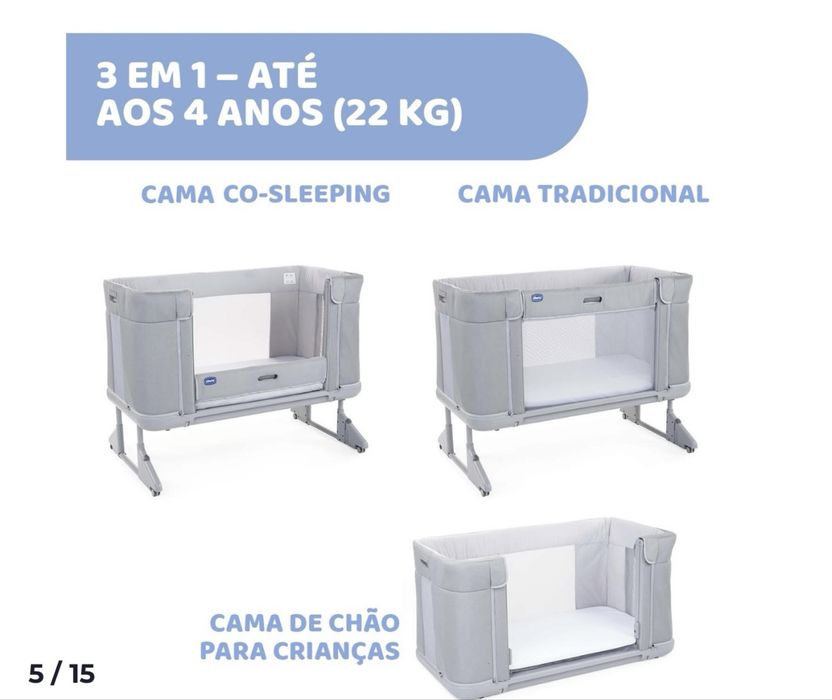 Berço next to me Chicco