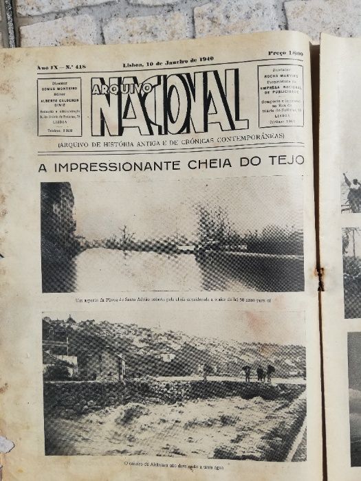 Revistas Antigas Arquivo Nacional de 1934 e 1940 - o lote das 3