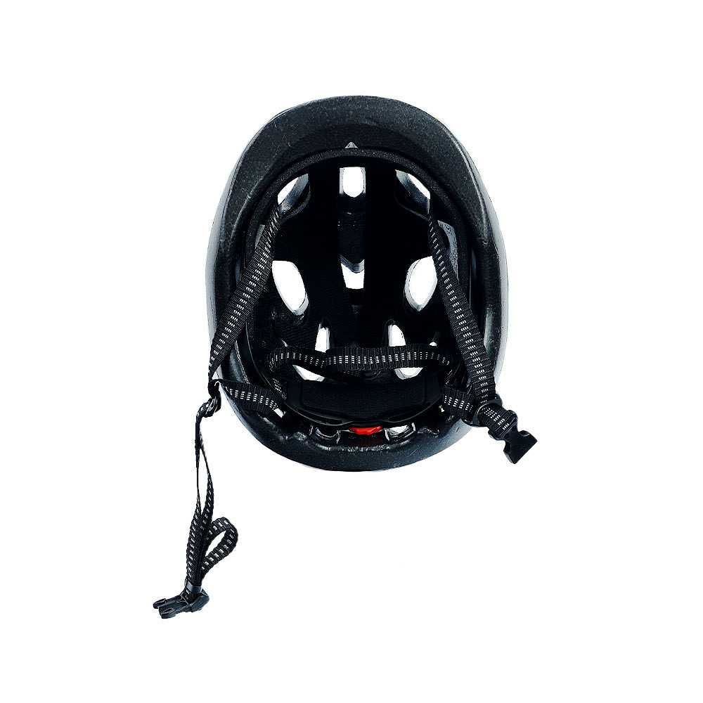Kask rowerowy dziecięcy FUNNY SHINY kolor biały z niebieskim rekinem