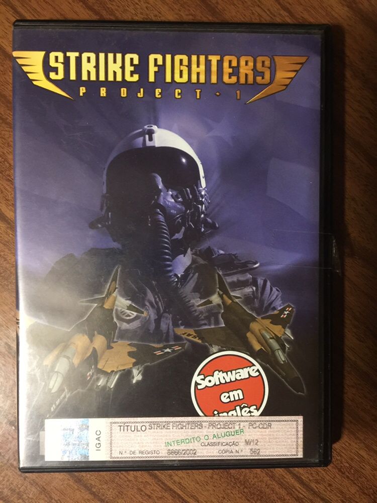 Jogo Pc - Strike Fighters -simulação de voo