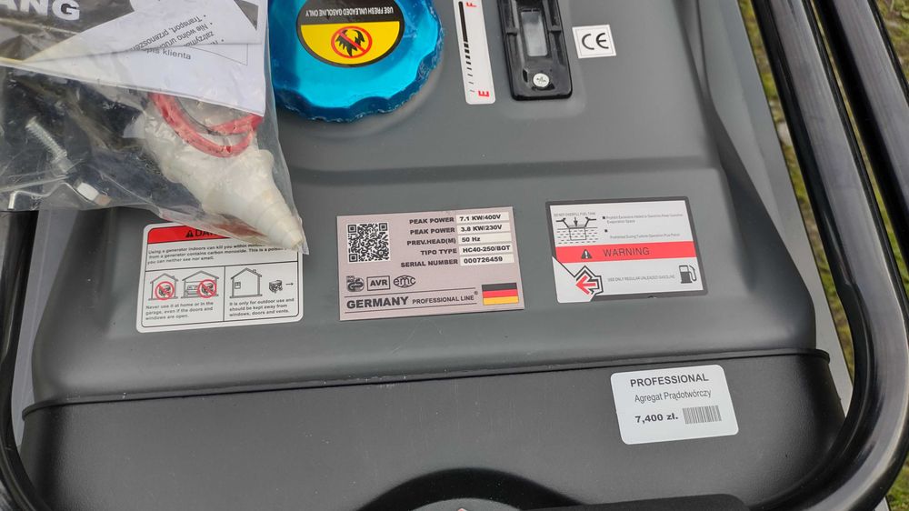 Agregat  Fritsang F7910SG7