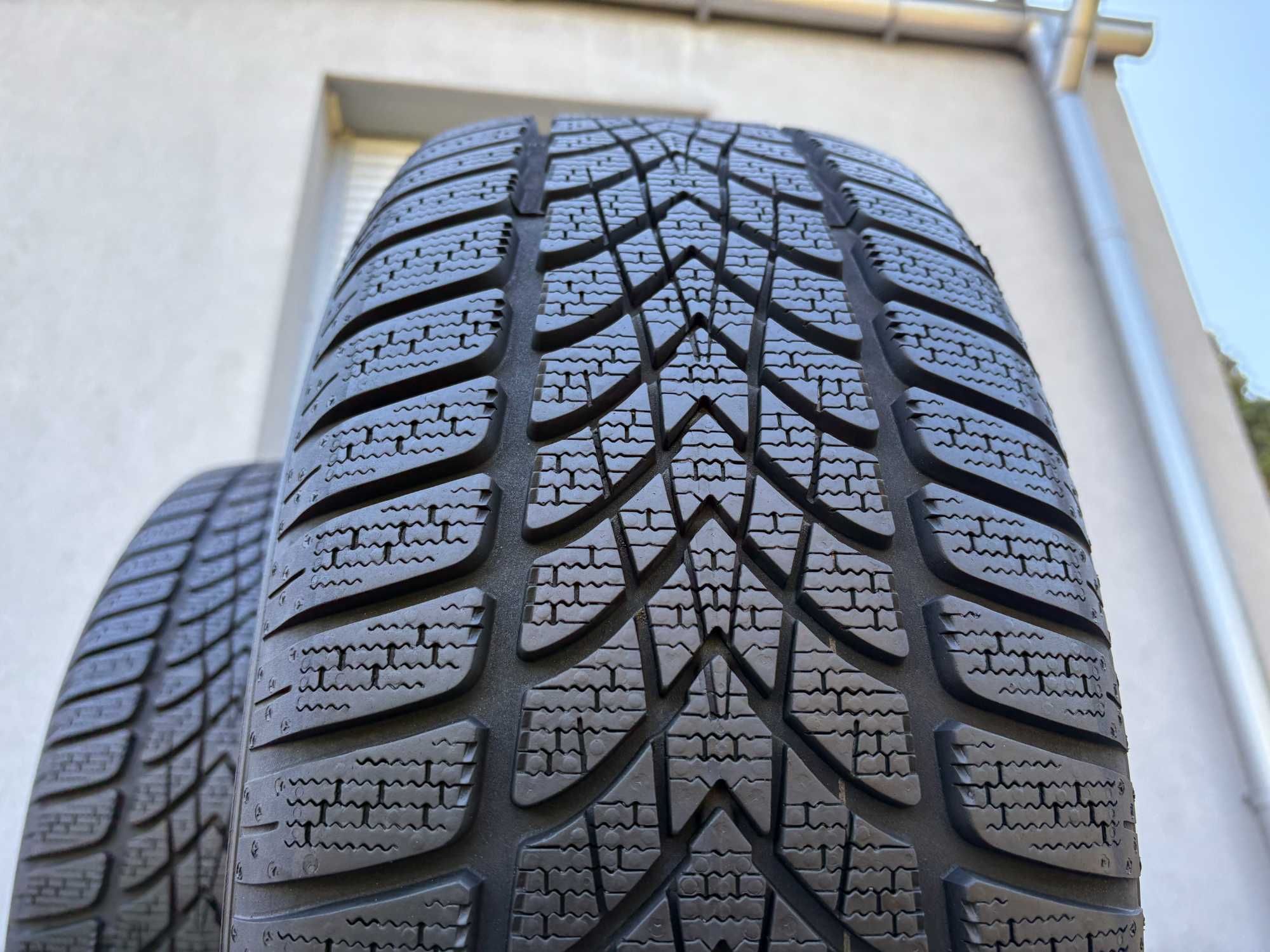 2szt zimowe 225/50R17 Dunlop 8,3mm 2024r świetny stan! Z1312 gwarancja