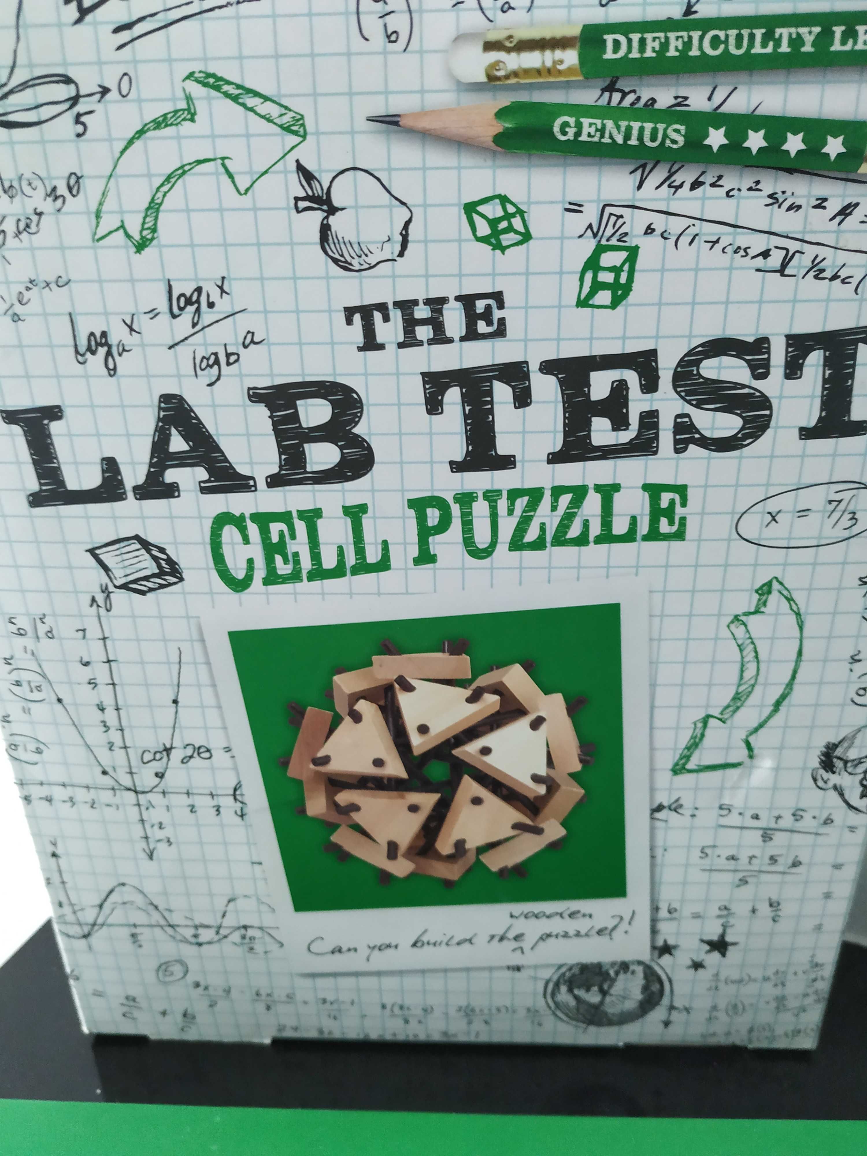 Головоломка Professor Puzzle Lab Test The Cell