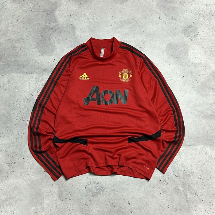 Adidas Manchester United Jersey Longsleeve,Лонгслів Адідас МЮ
