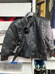 Casaco motard cabedal
