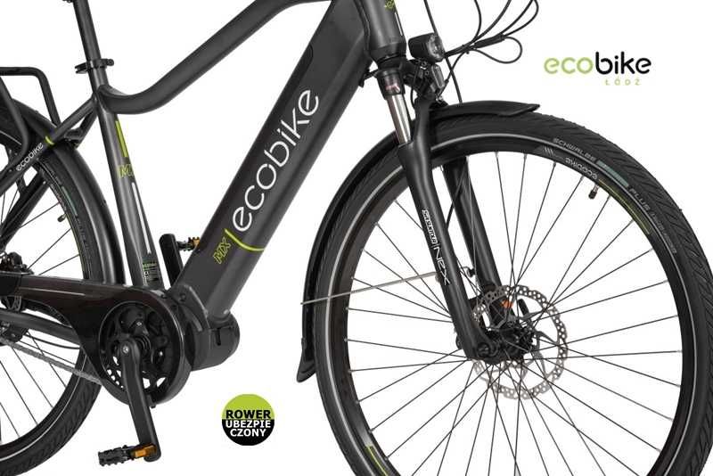 Rower elektryczny Ecobike LX 17"/19” Black 14Ah ubezpAC Raty0% Leasing