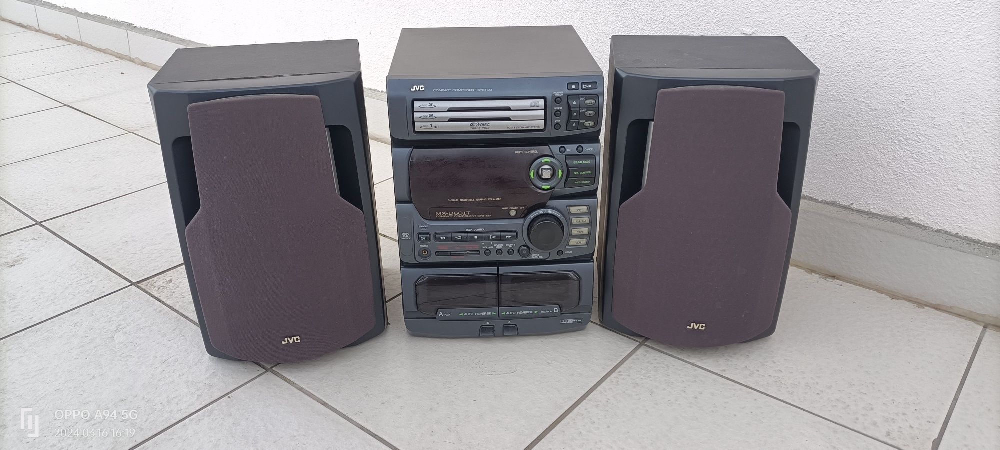 Aparelhagem JVC MX-D601T