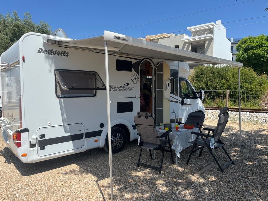 Autocaravana Dethleffs Globe4 perfilada
