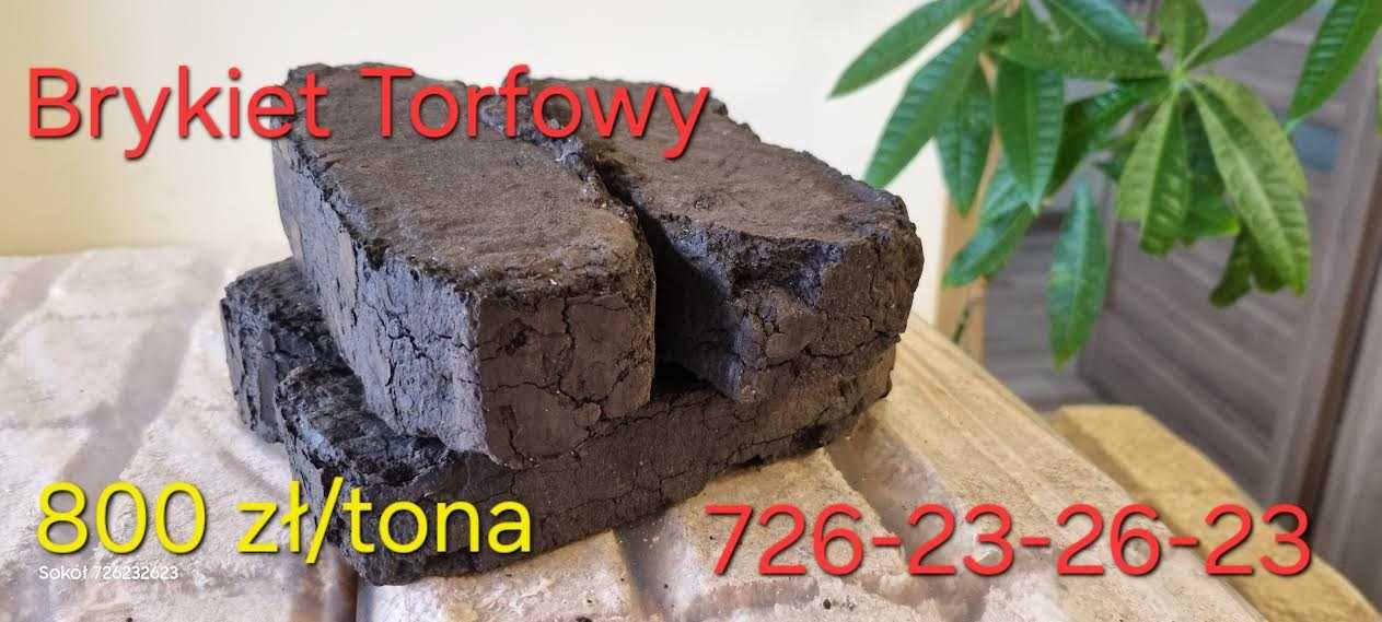 Brykiet torfowy pierwszego gatunku  TANIO Super jakość