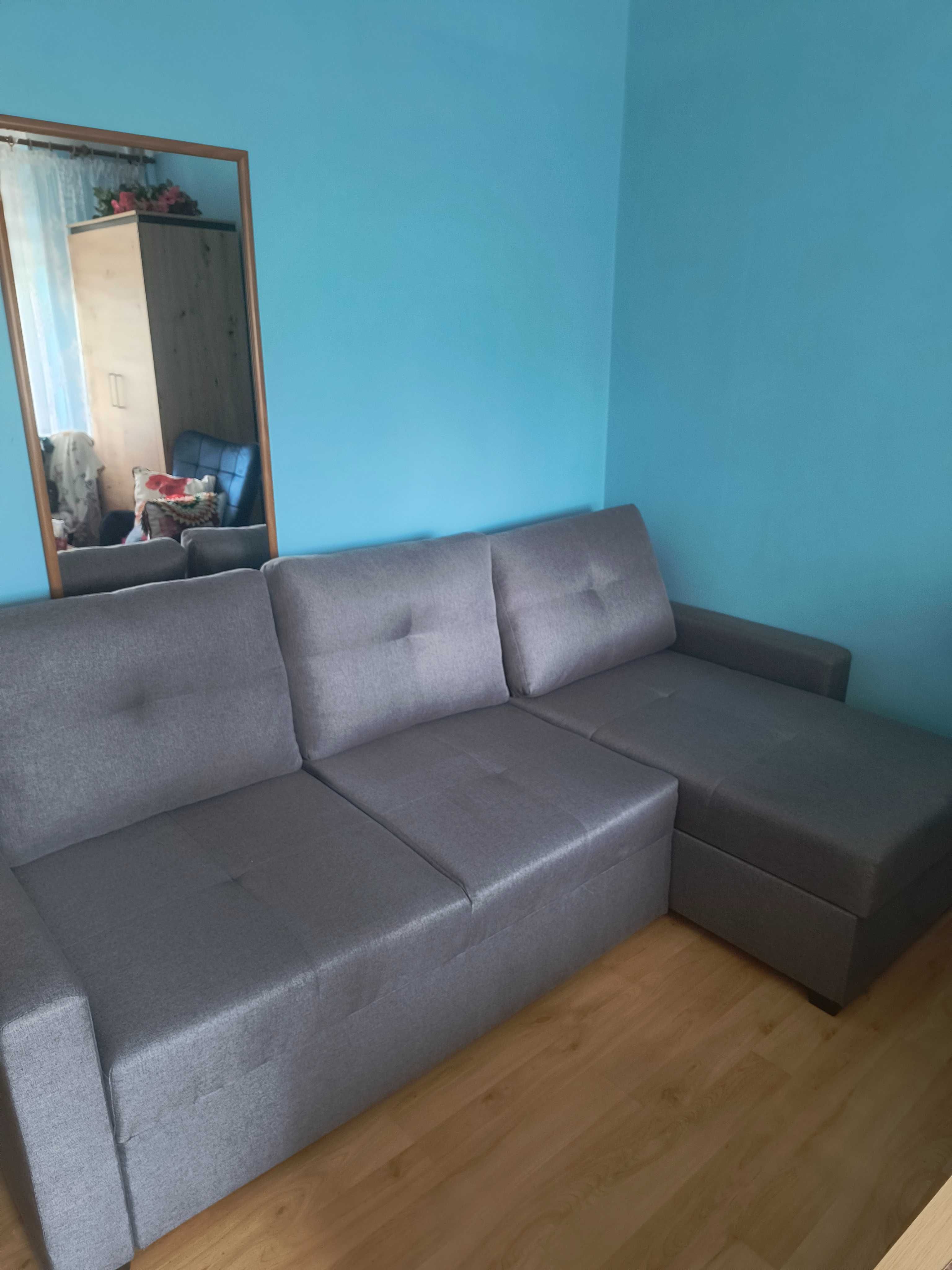 Narożnik z funkcją spania