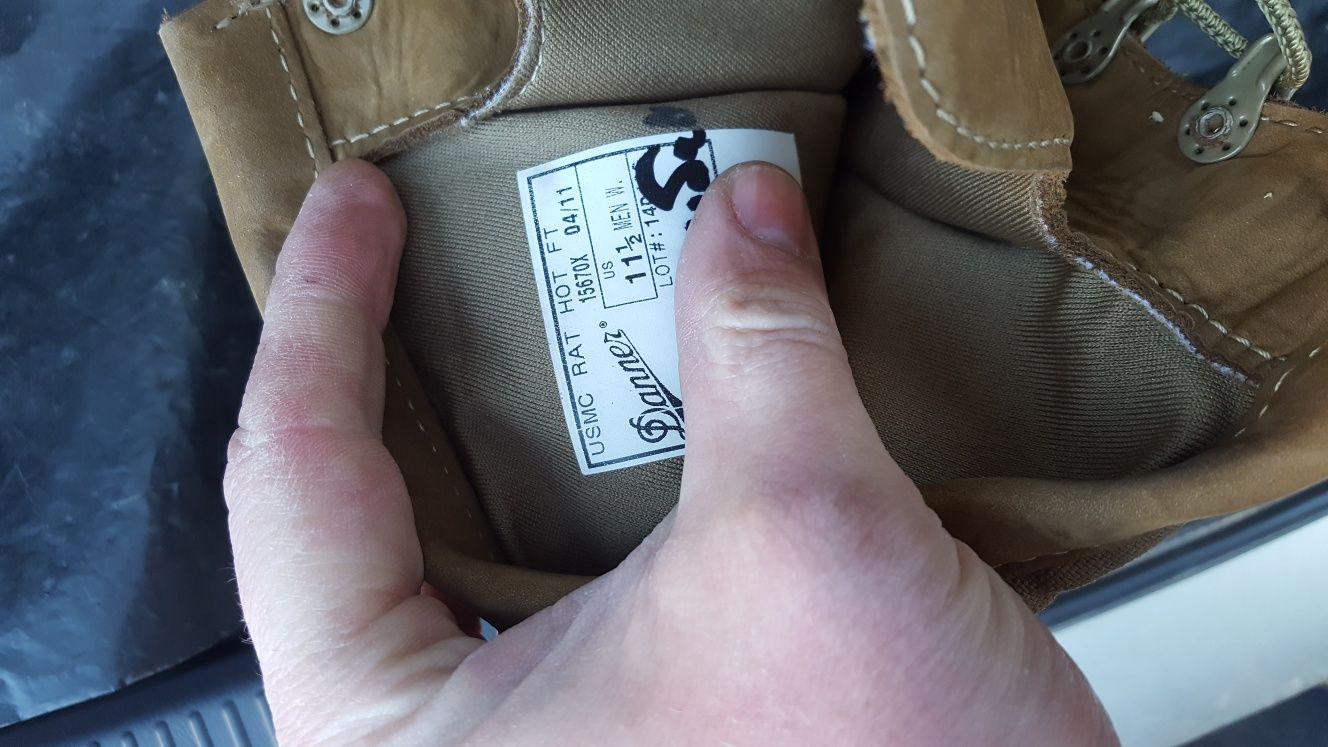 Danner берцакі мало носив