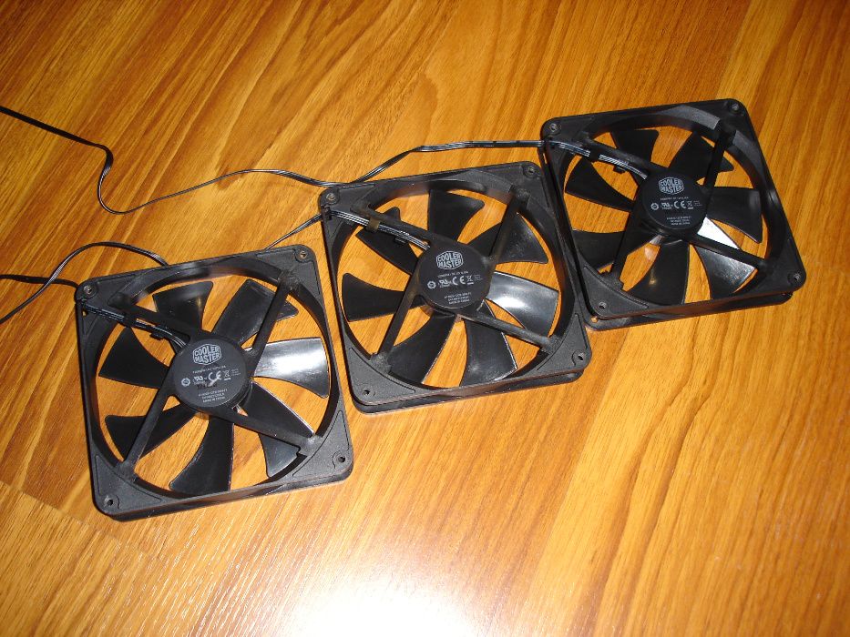 Ventoinhas/Fans Cooler Master 140mm "NOVAS"