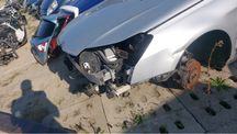 Citroen c5 2009r maska części przod