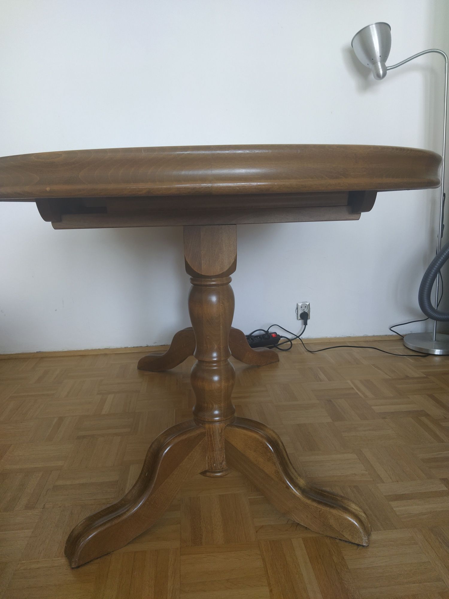 Duży stół drewniany rozkładany