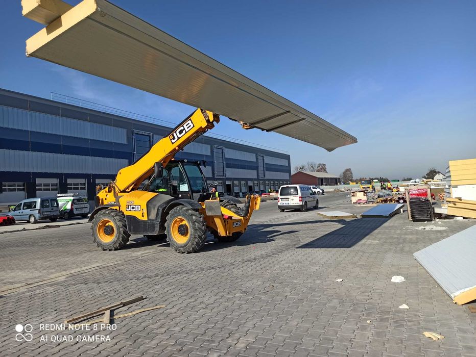 Usługi Ładowarką-Teleskop Koparka Dźwig Dobroszyce Oleśnica rozładunek