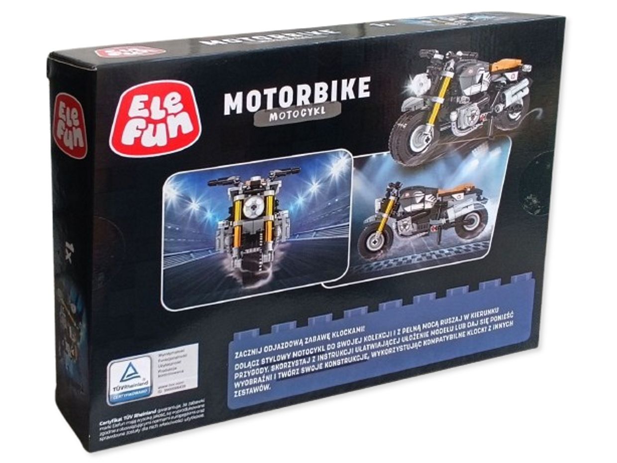 Klocki Elefun - Motorbike - Motocykl 8820