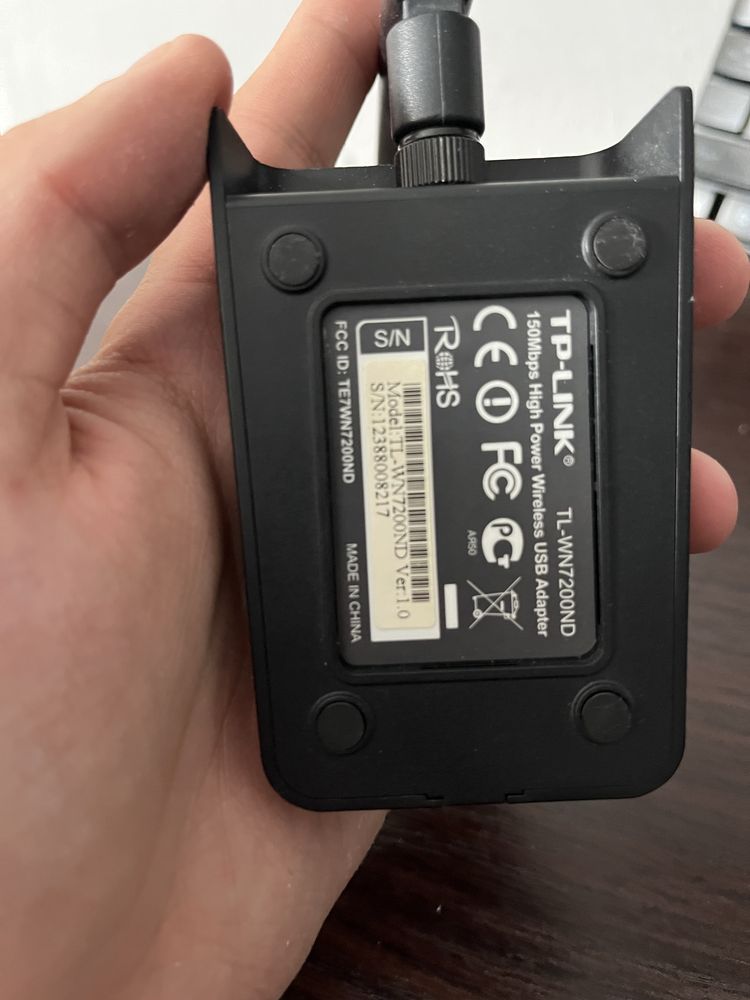 TP-Link TL-WN7200ND v1.0 WiFi USB do Kali Linux monitor mode