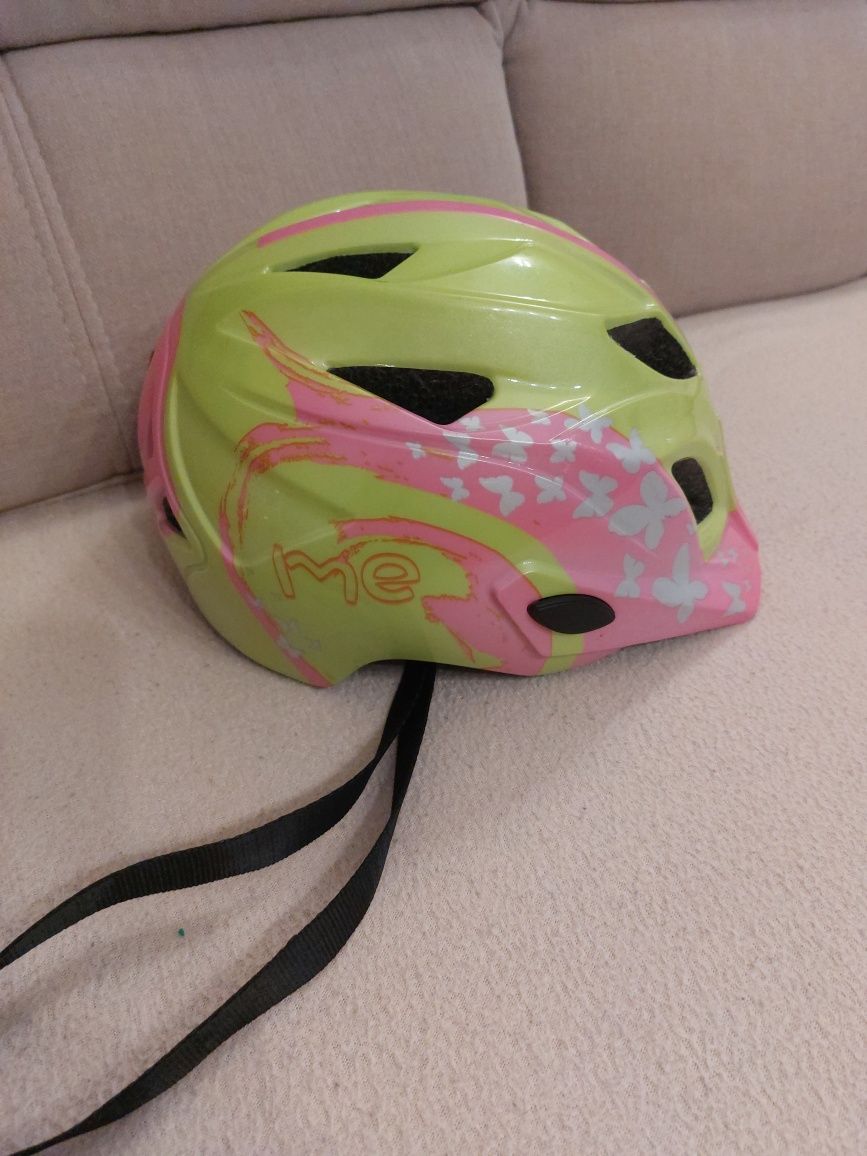 Kask rowerowy dziewczęcy firmy Axer rozmiar S