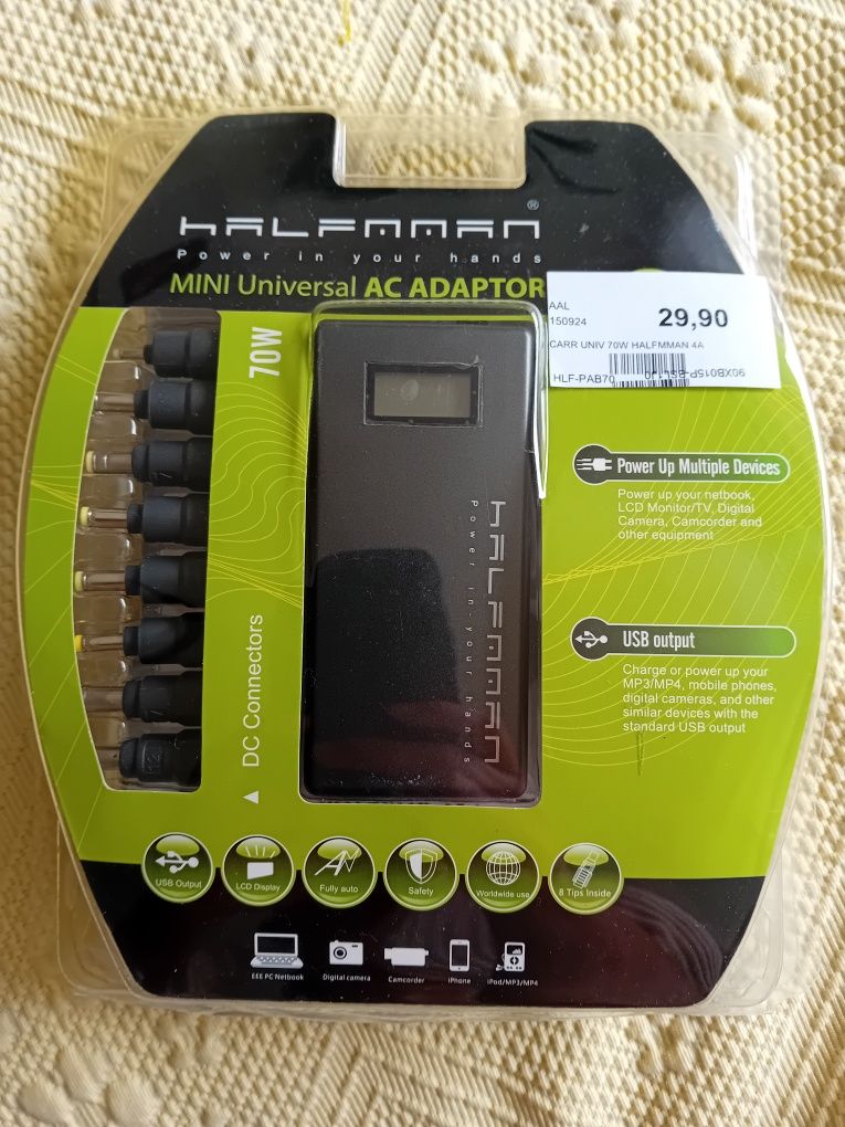 Carregador Universal 70W Halfmman