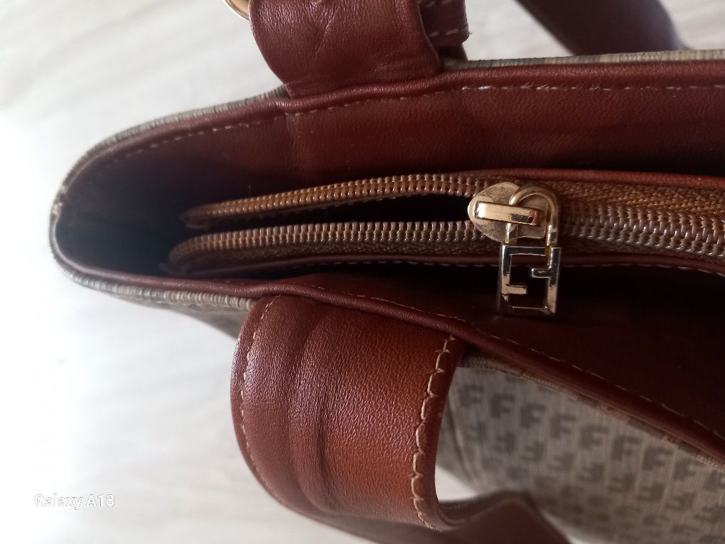 Fendi duża torebka worek