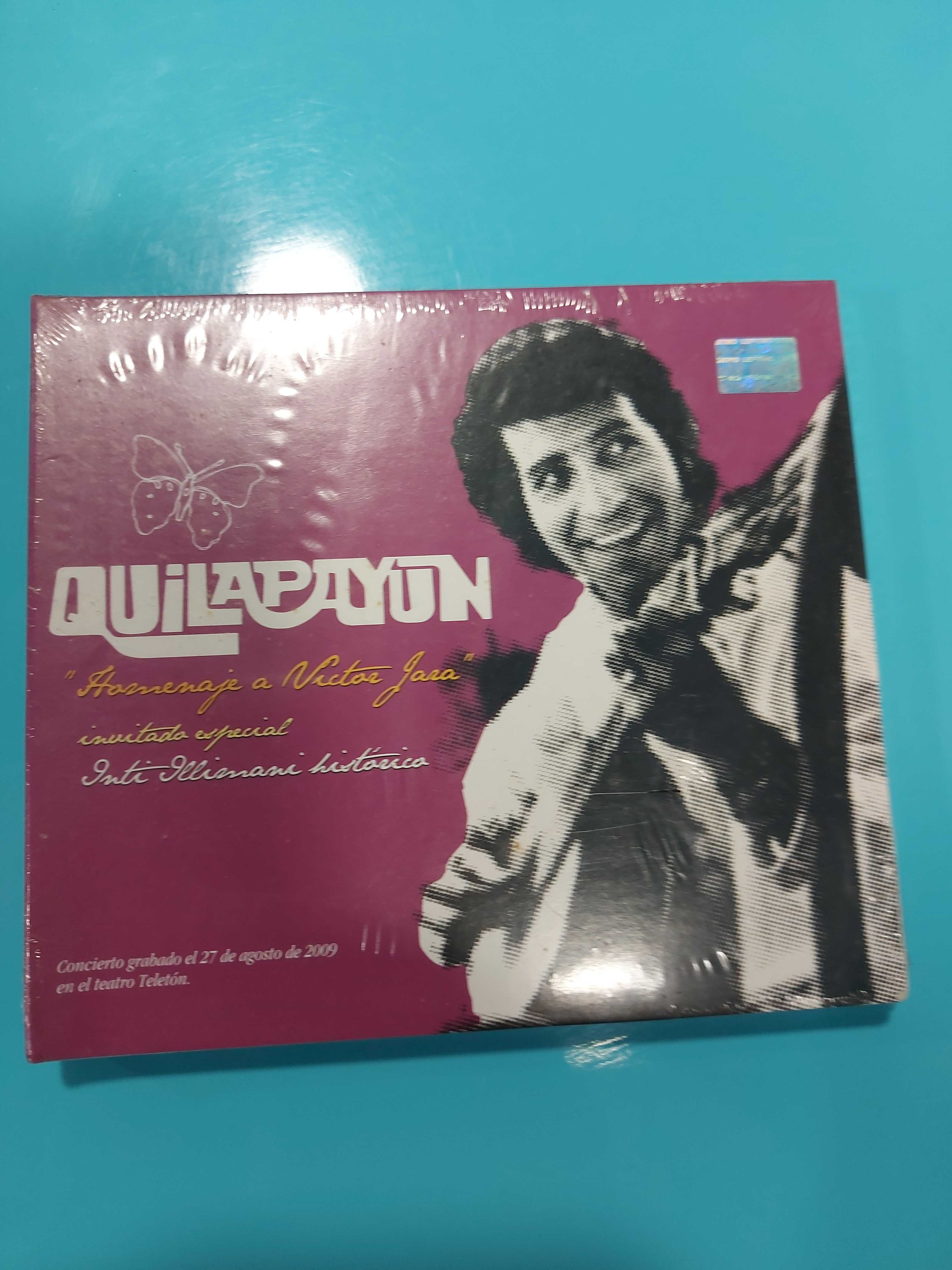 Quilapayun - Homenaje a Victor Jara- CD + DVD - Novo e selado