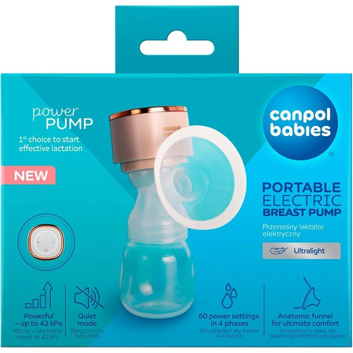 Молоковідсмоктувач Canpol babies PowerPump електричний